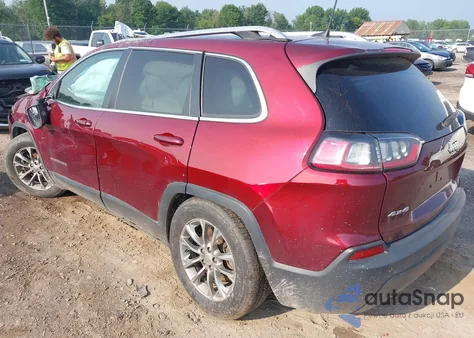 2019 Jeep Cherokee Latitude Plus from USA, damaged, VIN 1C4PJMLB0KD213493